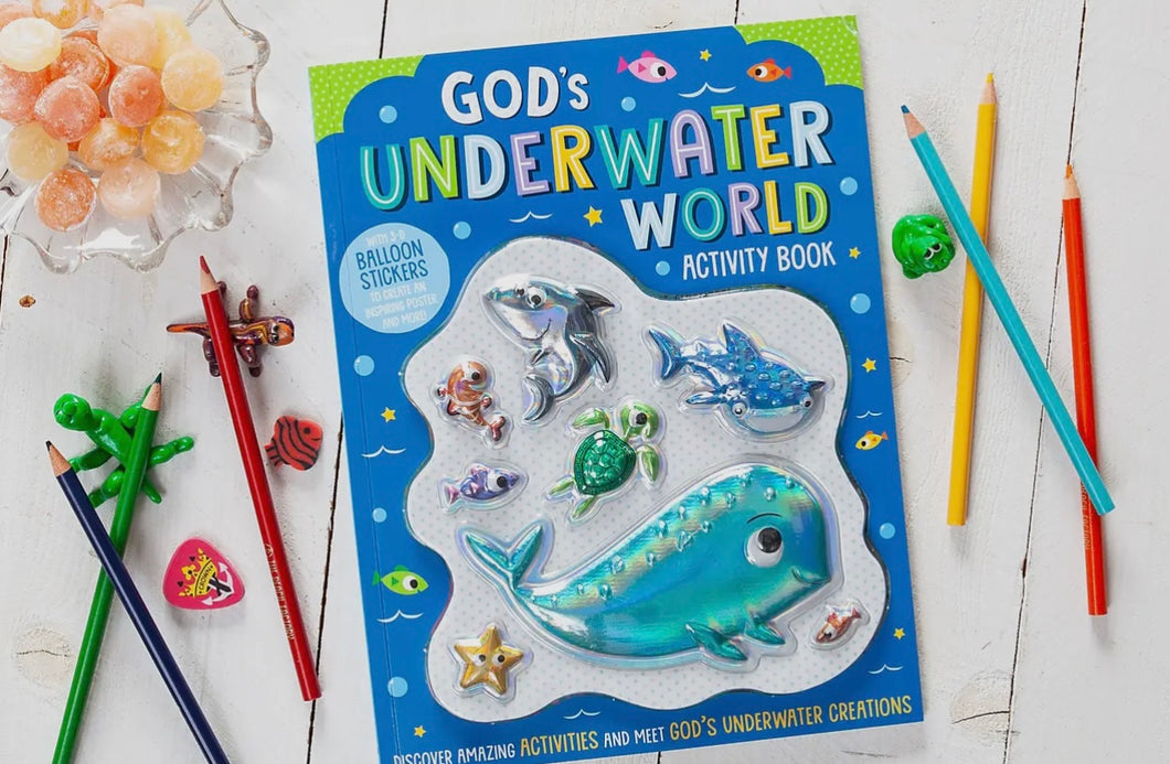 BroadStreet 67522 God’s Underwater World Activity Book