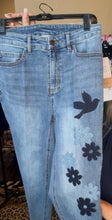Load image into Gallery viewer, Tru Luxe T36109PM Jean W/Emb Birds
