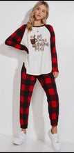 Load image into Gallery viewer, Phil Love Christmas Hot Cocoa Plaid Pajamas
