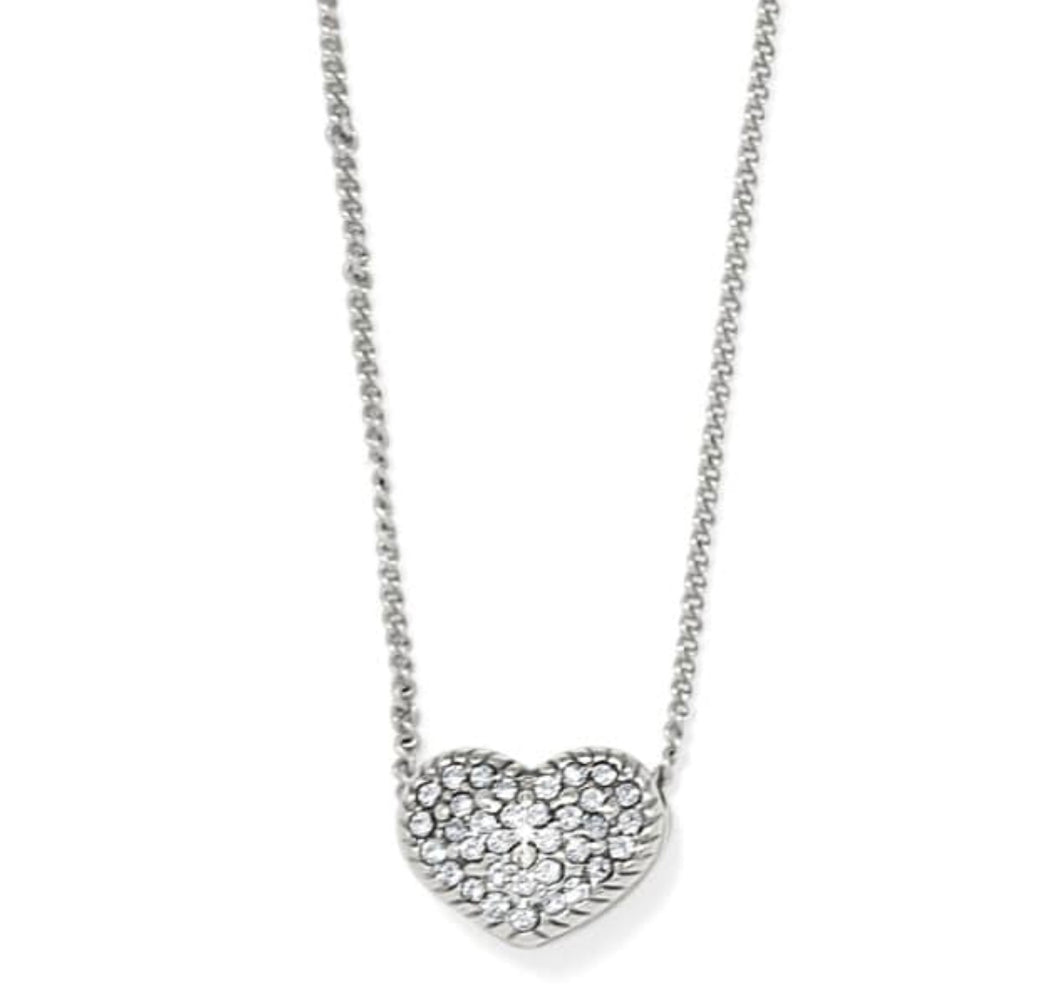 Brighton JM7629 Celeste Heart Petite Necklace