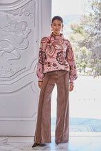 Load image into Gallery viewer, STRUCTURED HIGH WAISTBAND WASHED WIDE LEG PANTS FP60192
