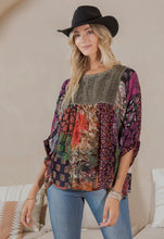 Load image into Gallery viewer, Bohemian Blouson Top
