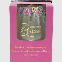 Load image into Gallery viewer, Forever Bestie Stemless Wine Glass

