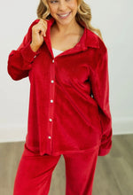 Load image into Gallery viewer, Grace &amp; Emma Velvet Top &amp; Pant Set
