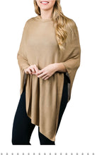 Load image into Gallery viewer, Top It Off LY5 Elsa Bamboo Poncho
