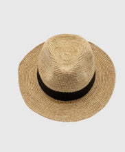 Load image into Gallery viewer, Crochet Fedora-Unisex Straw Hat
