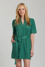 Load image into Gallery viewer, APNY K429 Belted Vegan Suede Dress
