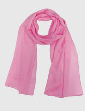Load image into Gallery viewer, Wrapables Pink Silky Scarf
