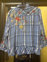 Load image into Gallery viewer, Johnny Was W14125 Diana Plaid Peplum

