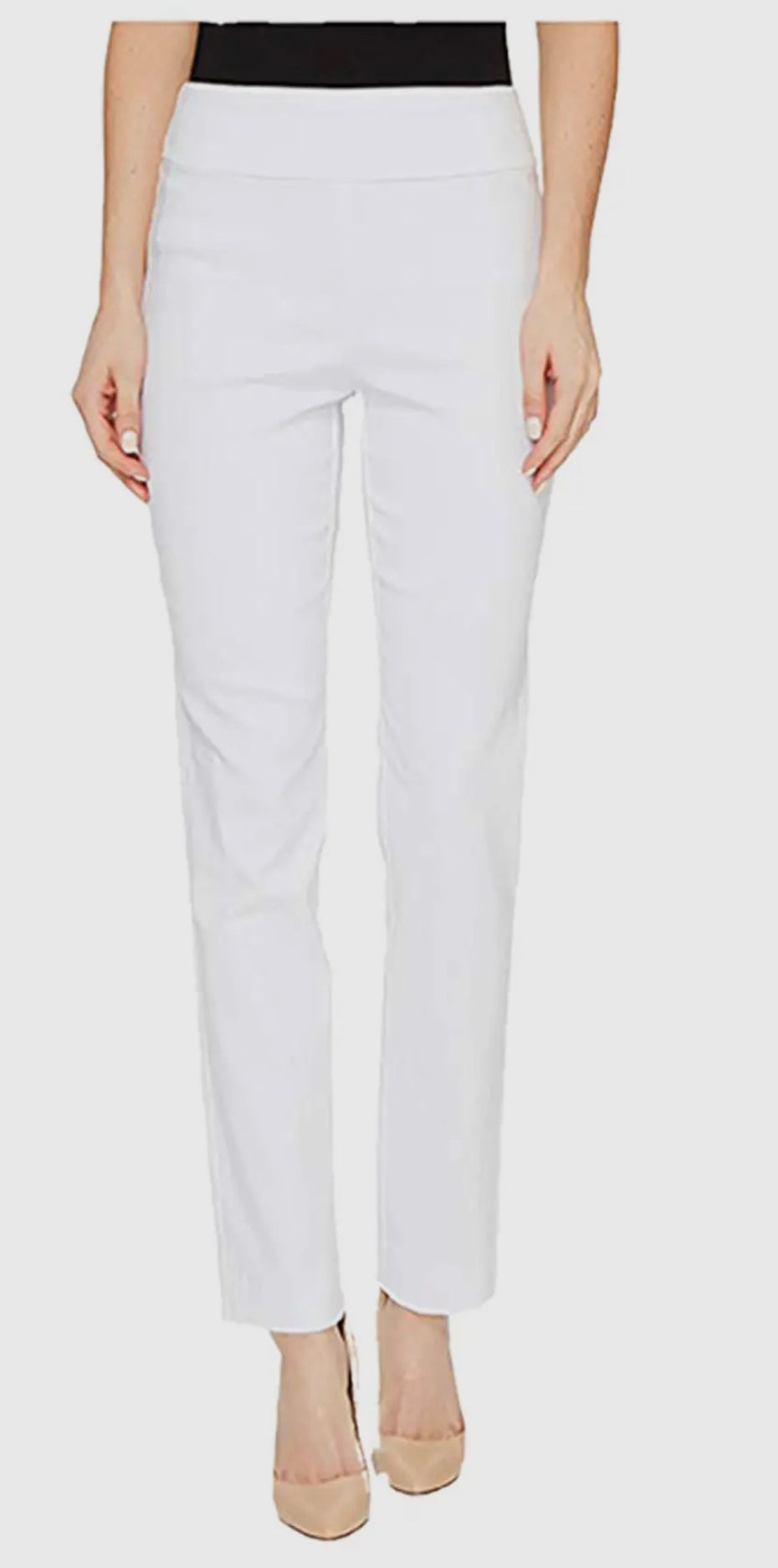 Krazy Larry P507 White Pull on Pant