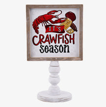 Load image into Gallery viewer, Crawfish Season Wood Stand
