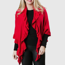 Load image into Gallery viewer, Top It Off 780 Ava Ruffle Wrap
