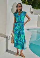 Load image into Gallery viewer, Sugarlips Tropical Maxi Dress

