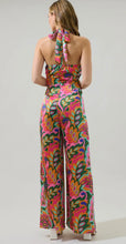 Load image into Gallery viewer, Sugarlips Tropical Halter Jumpsuit
