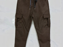 Load image into Gallery viewer, Zafa 77P04P41 Suede Cargo Pants
