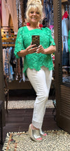 Load image into Gallery viewer, Tru Luxe T26361BM Lace Top
