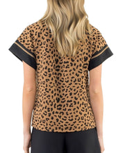 Load image into Gallery viewer, THML Cheetah Top Black Trim
