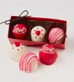 Sweet Shop USA 3 Fudge Love Heart Truffles