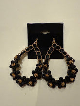 Load image into Gallery viewer, Diva Teardrop Ribbon/Flower Earring
