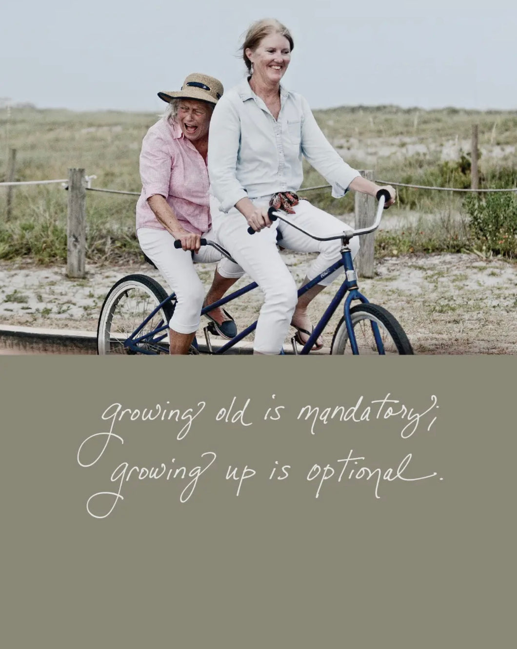 Bonair Daydreams 589B Growing Old Is