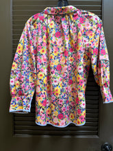 Load image into Gallery viewer, Truluxe T15349BM Floral Blouse W/Piping
