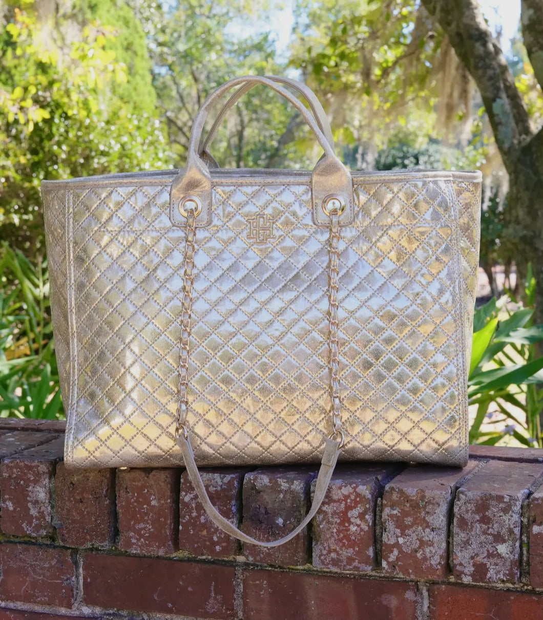 Melissa Tote Bag Champagne Pop