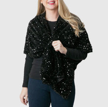 Load image into Gallery viewer, Top It Off Sequin Wrap
