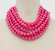 Load image into Gallery viewer, Chunky Beaded Magnetic Necklace
