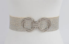 Load image into Gallery viewer, H&amp;D Double Metal Buckle Elastic Belt
