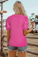 Load image into Gallery viewer, Fashionworks Pearl Puff Sleeve Top
