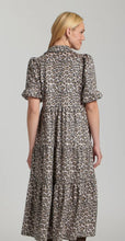 Load image into Gallery viewer, APNY K56 Leopard Vegan Suede Dress
