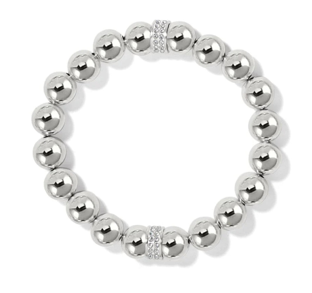 Brighton JF0085 Meridian Silver Stretch Bracelet