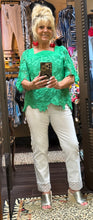 Load image into Gallery viewer, Tru Luxe T26361BM Lace Top
