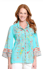 Load image into Gallery viewer, John Mark J16230BM  Embroidered Shirt
