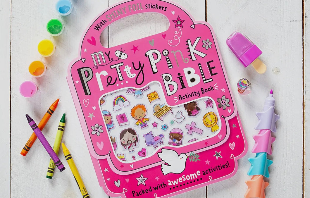 BroadStreet 69137 My Pretty Pink Bible Activity Book