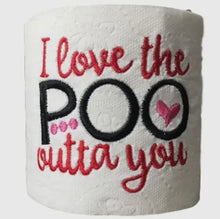 Load image into Gallery viewer, Designs By Robyn Embroidered Toilet Paper
