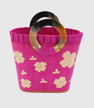 Load image into Gallery viewer, Shebobo Daisy Straw Bucket Bag
