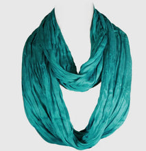 Load image into Gallery viewer, Wrapables Turquoise Infinity Loop Scarf
