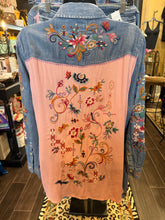 Load image into Gallery viewer, John Mark J36425BM Embroidered Top
