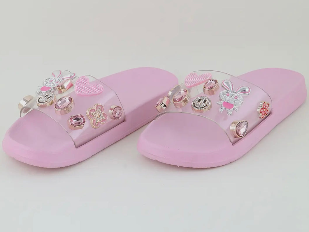 H&D Girls Charmed Slippers