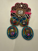 Load image into Gallery viewer, Diva Beaded Drop W/Cry Earring
