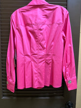 Load image into Gallery viewer, Truluxe T15359BM Zip Blouse W/Pin Tucks
