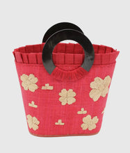 Load image into Gallery viewer, Shebobo Daisy Straw Bucket Bag
