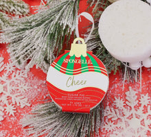 Load image into Gallery viewer, Spongelle Holiday Ornament Body Wash Infused Buffers
