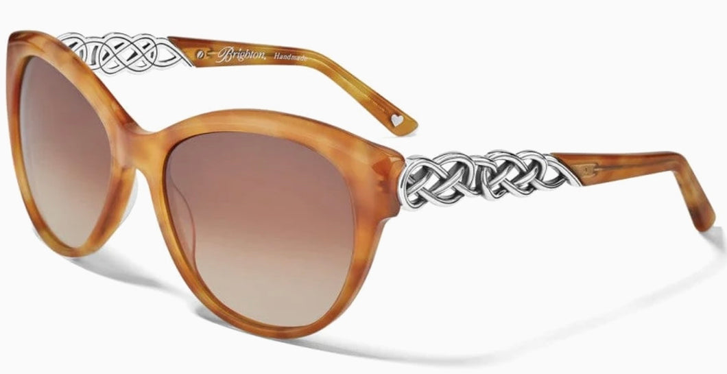 Brighton A13047 Interlok Braid Amber Sunglass