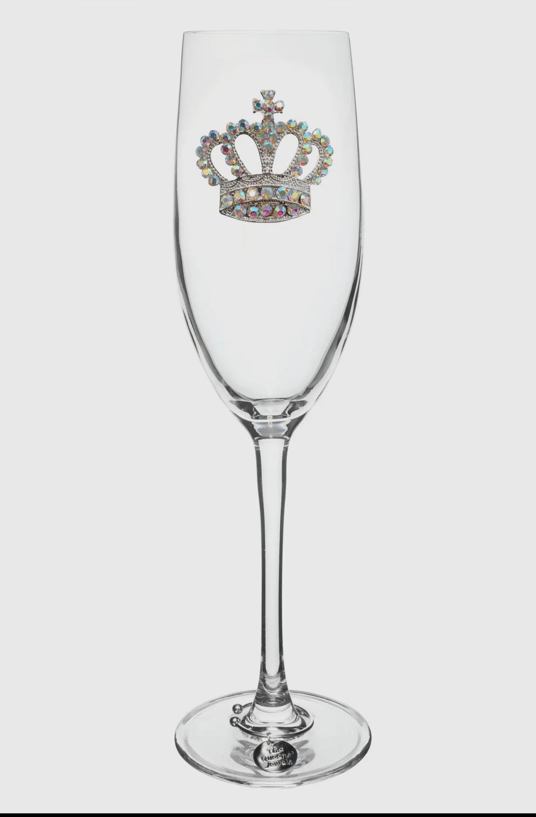 The Queens Jewels Crown Stemmed Champage