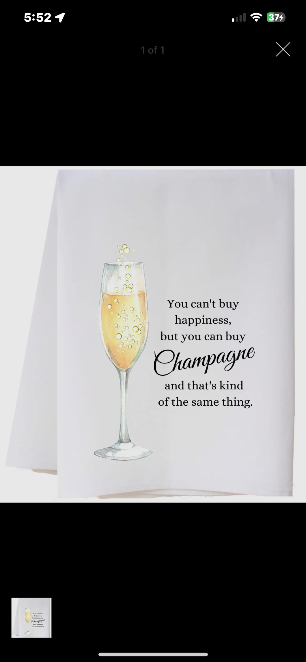 Cora & Pate 23FSTCH Champagne Flour Sack Towel