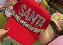 Load image into Gallery viewer, Vibes Hat Company Jumbo Rhinestone Trucker Chain Bling hat Jewelry
