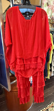 Load image into Gallery viewer, Silk Top &amp; ChaCha Pant Set
