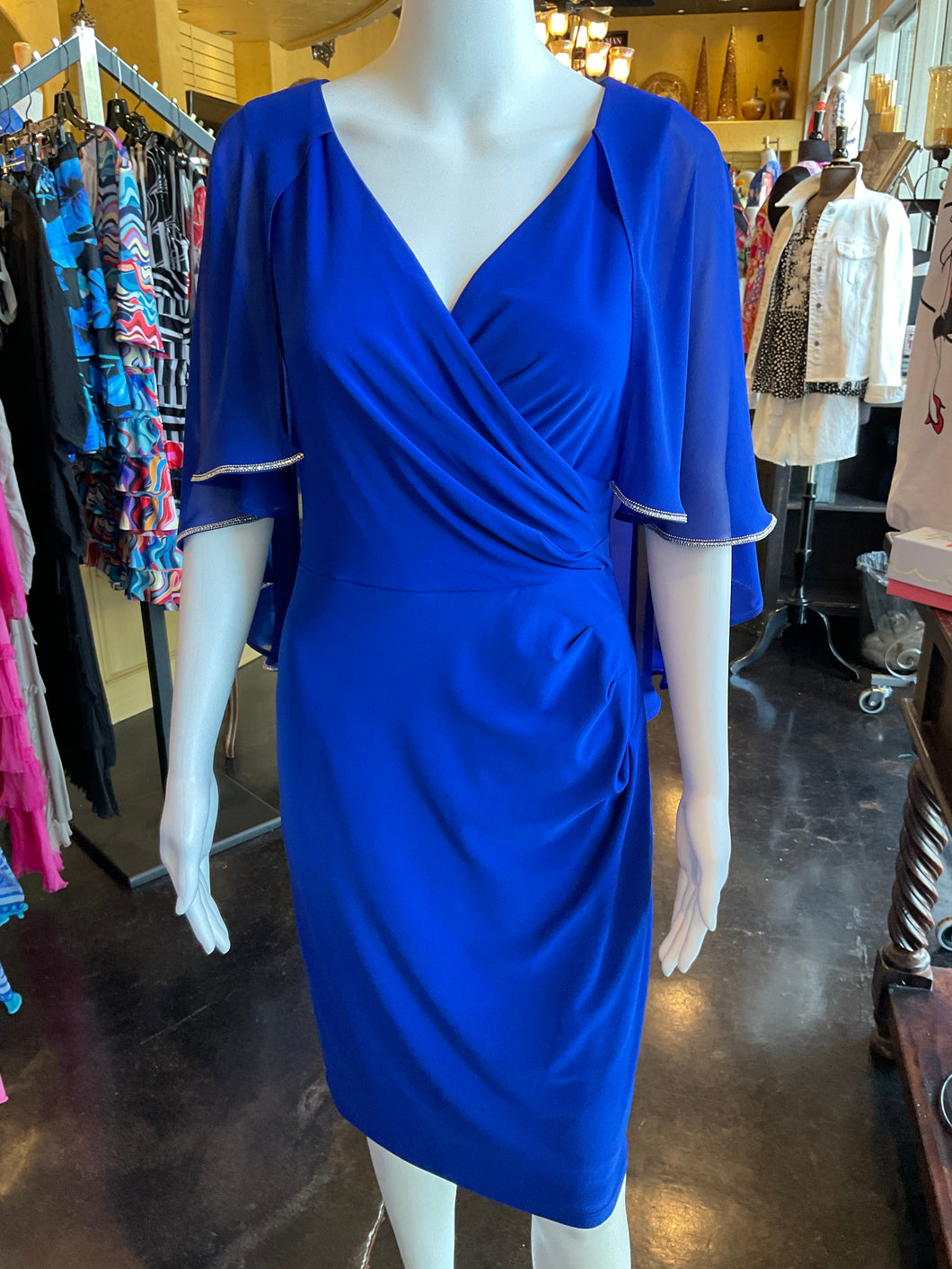 Joseph Ribkoff 221353 Royal Blue Dress